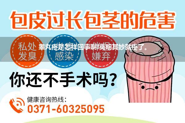 睾丸疼是怎样回事啊!莫明其妙就疼了。