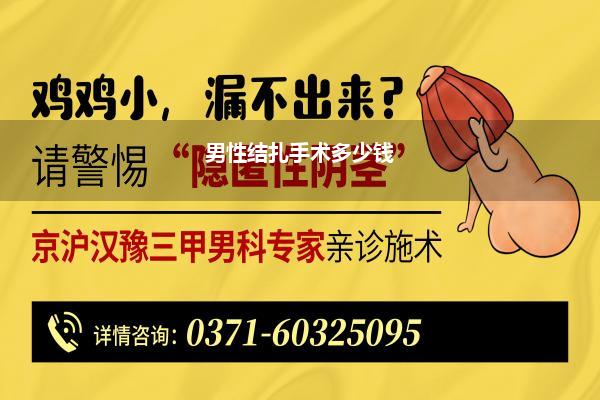 男性结扎手术多少钱